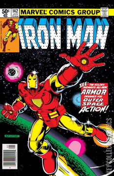 Variant Cover for Iron Man #142
