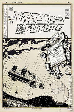 Variant Cover for Back to the Future #16