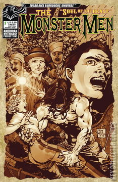 Variant Cover for The Monster Men: Soul of the Beast #1