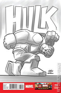 Variant Cover for Indestructible Hulk #14