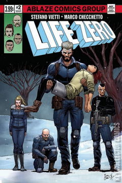 Variant Cover for Life Zero #4