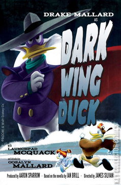 Variant Cover for Darkwing Duck #4