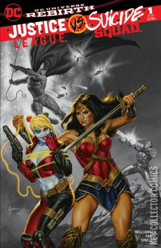 Variant Cover for Justice League vs. Suicide Squad #1
