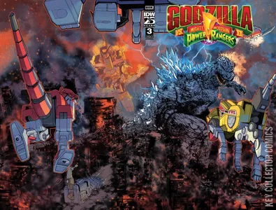 Godzilla vs. The Mighty Morphin Power Rangers #3