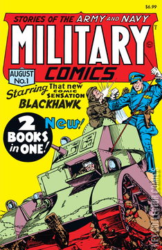 Variant Cover for Military Comics #1