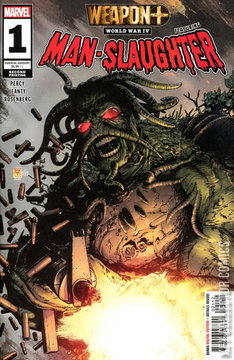 Variant Cover for Weapon Plus World War IV #1