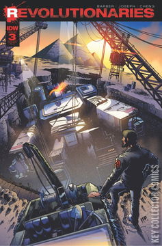 Variant Cover for Revolutionaries #3