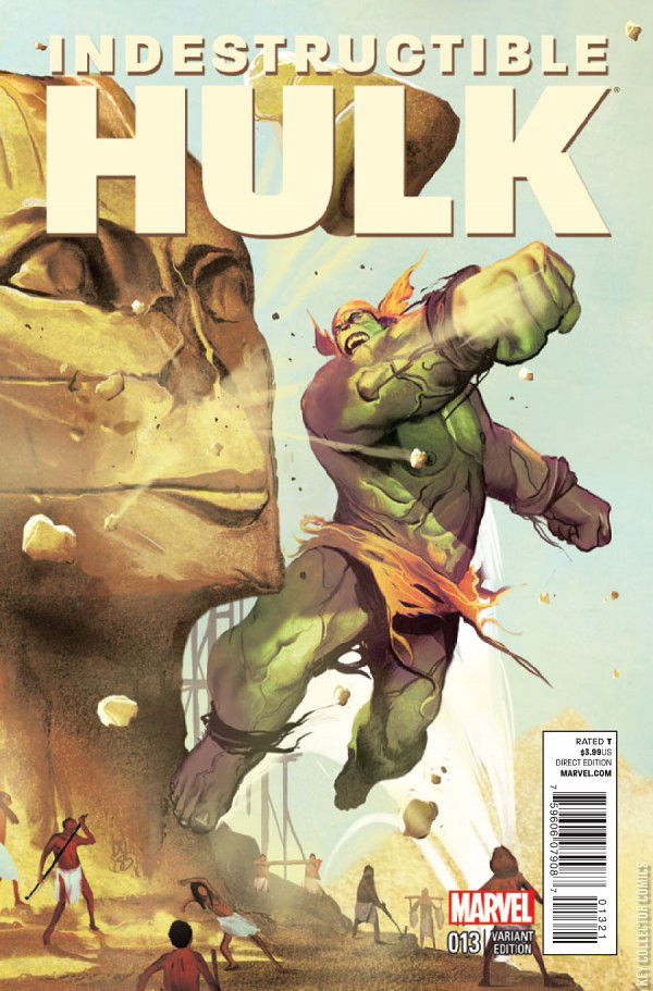 Variant Cover for Indestructible Hulk #13
