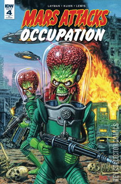 Variant Cover for Mars Attacks: Occupation #4