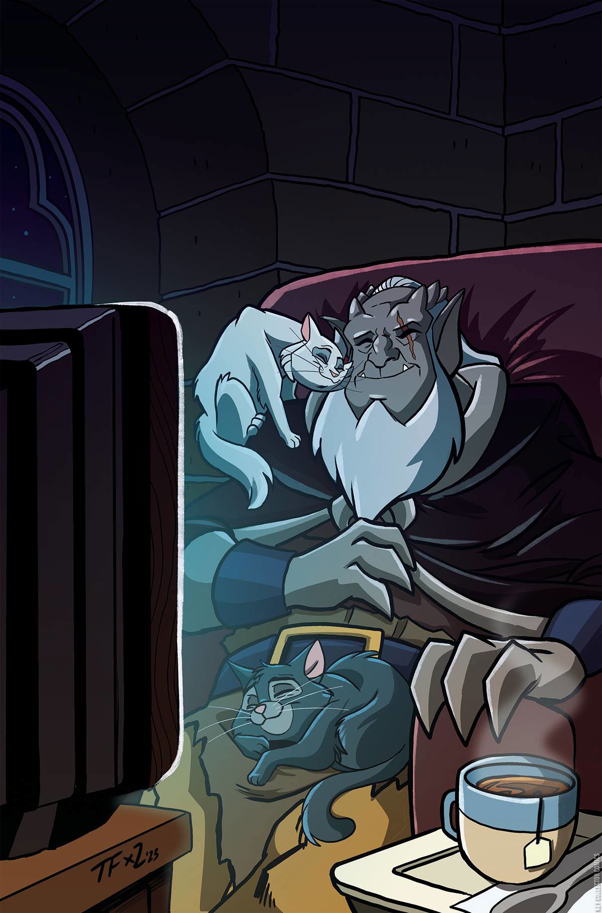 Variant Cover for Gargoyles #6