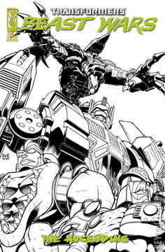 Variant Cover for Transformers: Beast Wars - The Ascending #2