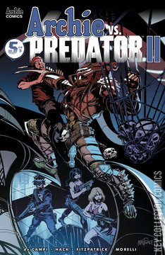 Variant Cover for Archie vs. Predator II #5