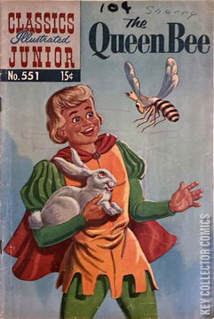 Variant Cover for Classics Illustrated Junior #551