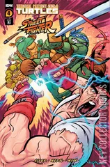 Variant Cover for Teenage Mutant Ninja Turtles vs. Street Fighter #4