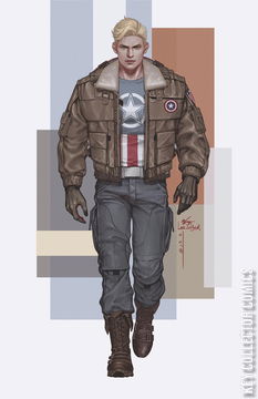 Variant Cover for Captain America #5