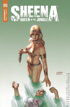 Variant Cover for Sheena, Queen of the Jungle #5