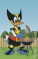 Variant Cover for What If...? Donald Duck Became Wolverine #1