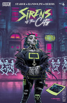 Variant Cover for Sirens of the City #6