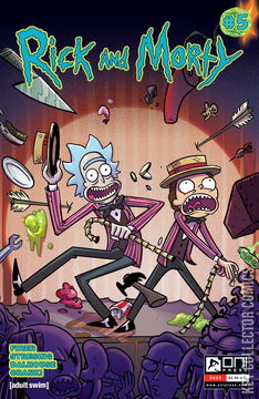 Variant Cover for Rick and Morty #5