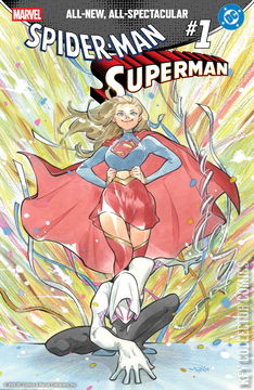Variant Cover for Marvel / DC: Spider-Man / Superman #1