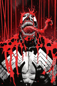Variant Cover for Venom: Black, White & Blood #2
