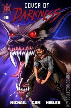 Variant Cover for Cover of Darkness #5