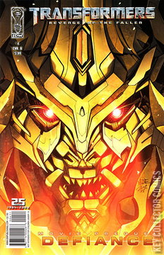 Variant Cover for Transformers: Revenge of the Fallen Movie Prequel - Defiance #4