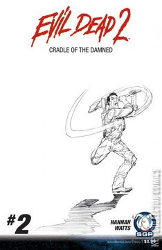Variant Cover for Evil Dead 2: Cradle of the Damned #2