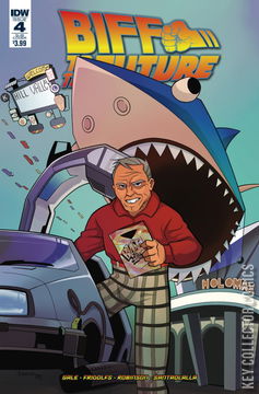 Variant Cover for Back to the Future: Biff to the Future #4