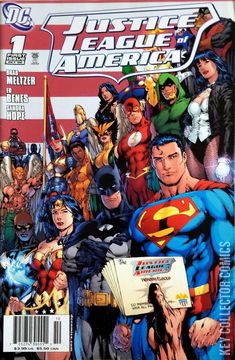 Variant Cover for Justice League of America #1