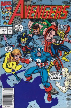 Variant Cover for Avengers, The #343