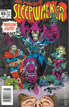 Variant Cover for Sleepwalker #25