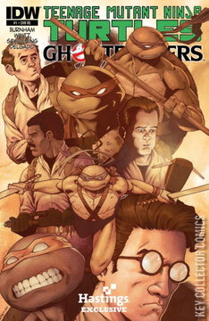 Variant Cover for Teenage Mutant Ninja Turtles / Ghostbusters #1