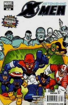 Variant Cover for Astonishing X-Men #32