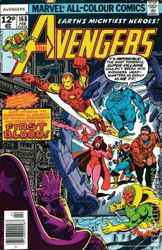 Variant Cover for Avengers, The #168