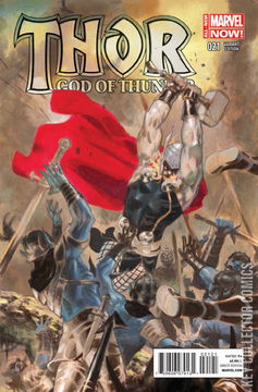 Variant Cover for Thor: God of Thunder #21