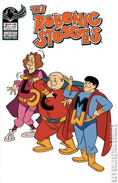 Variant Cover for Robonic Stooges Return, The #3