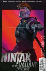 Cover for Ninjak vs. the Valiant Universe #2