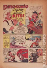 Cover for Pinocchio Learns About Kites