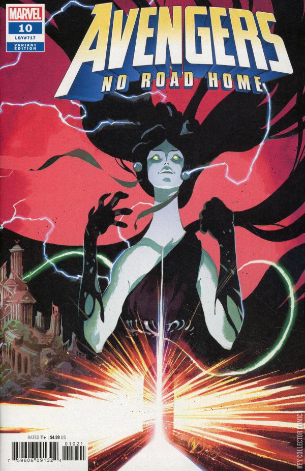 Variant Cover for Avengers: No Road Home #10