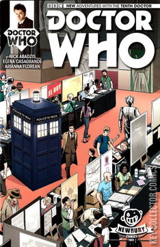 Variant Cover for Doctor Who: The Tenth Doctor #1
