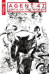 Variant Cover for Agent 47: Birth of the Hitman #1