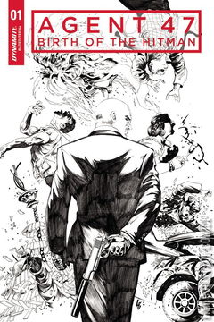 Variant Cover for Agent 47: Birth of the Hitman #1