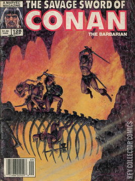 Variant Cover for Savage Sword of Conan, The #128
