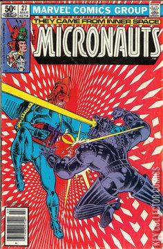 Variant Cover for Micronauts #27