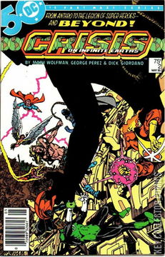 Variant Cover for Crisis on Infinite Earths #2