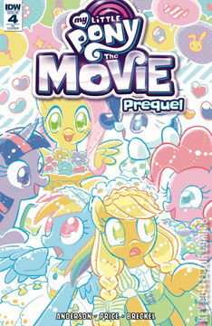 Variant Cover for My Little Pony: Movie Prequel #4