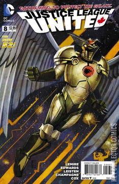 Variant Cover for Justice League United #8