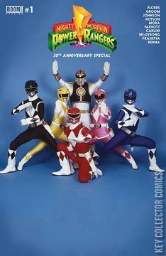 Variant Cover for Mighty Morphin Power Rangers 30th Anniversary Special #1