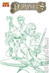 Variant Cover for Damsels #4
